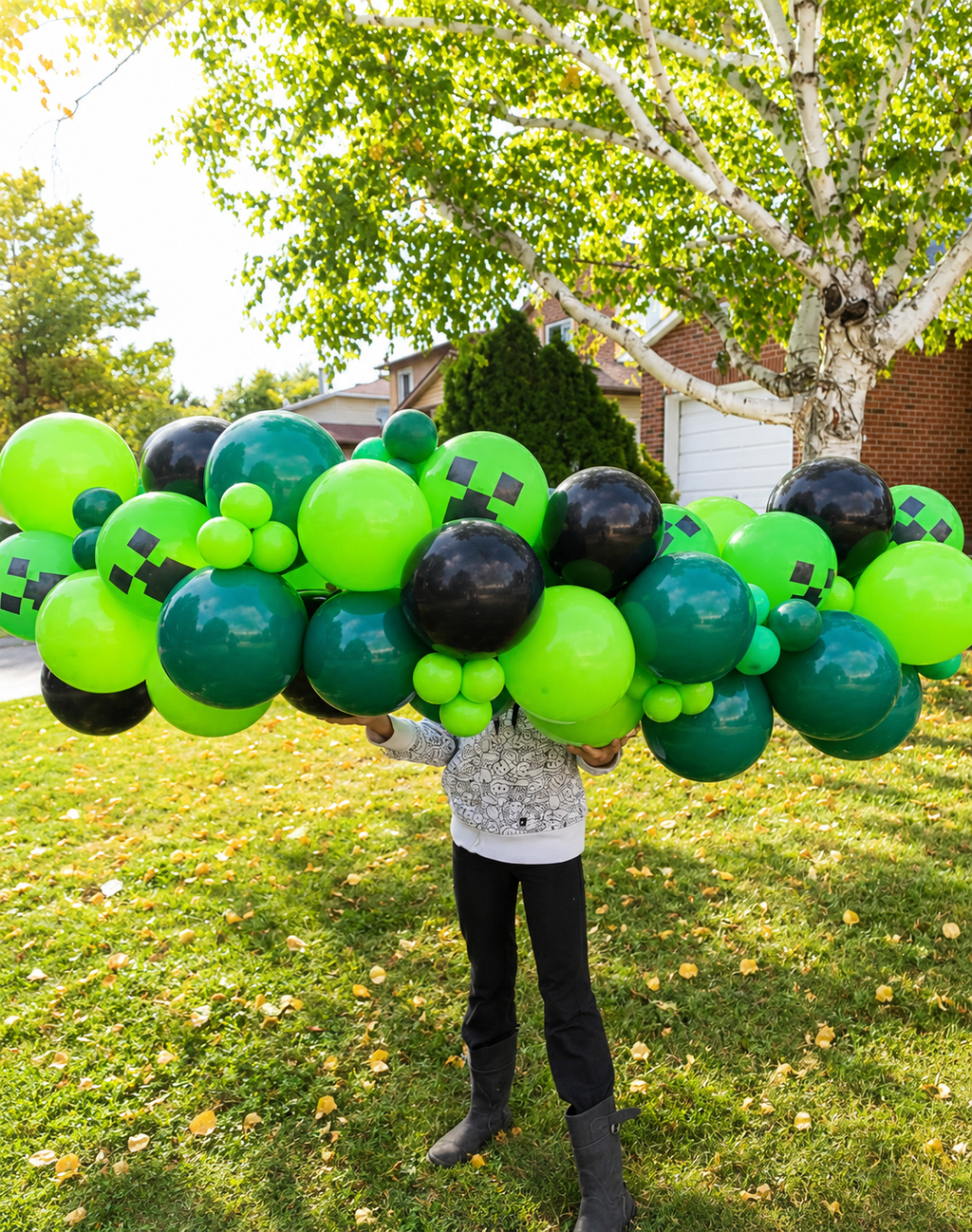 GRAB & GO - 6ft Minecraft Garland