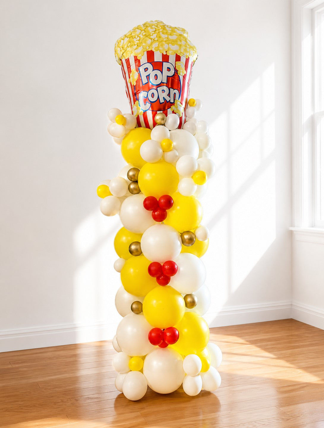 Popcorn theme tower for events in Ottawa Gatineau delivery