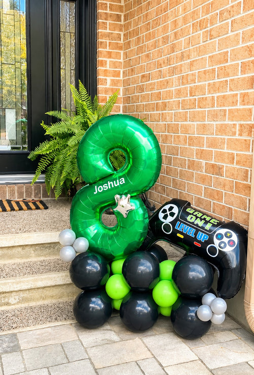 Gamer birthday stack with number for birthdays or celebrations in Ottawa Gatineau delivery