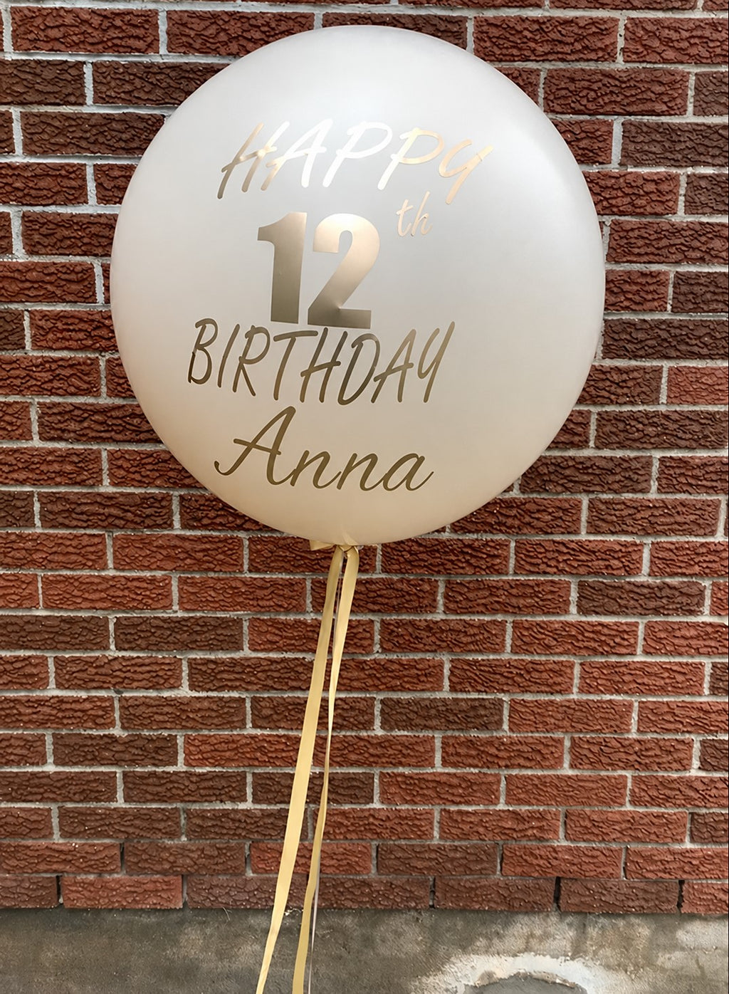 Bianca Gold - Helium Jumbo Birthday