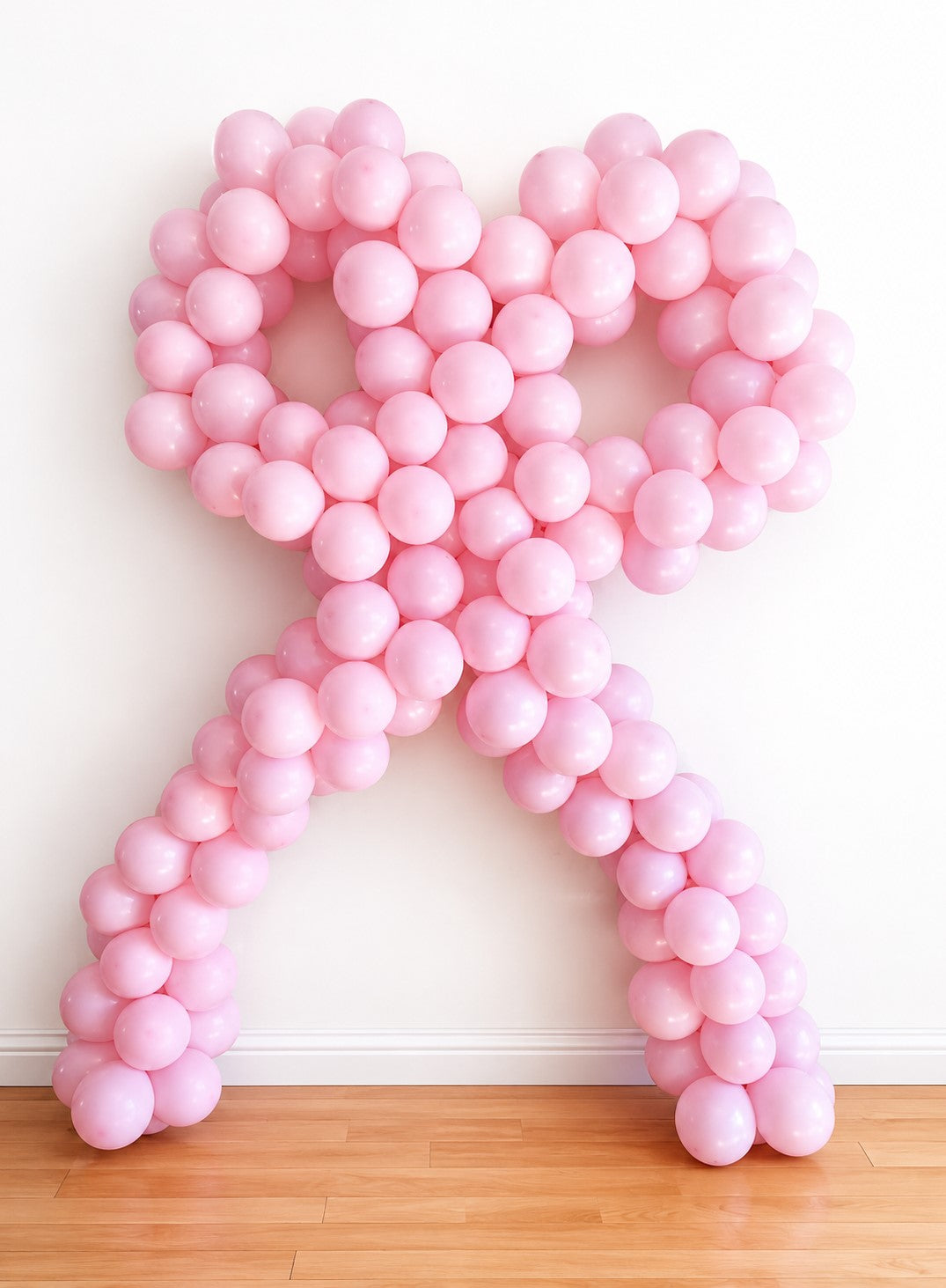 Luxe Giant Pastel Pink Bow Balloon Delivery Ottawa